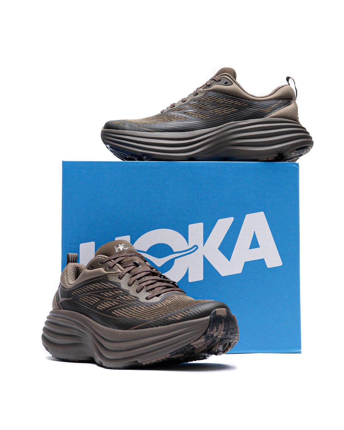Hoka One One BONDI 8 CAGED 'Stealth/Tech' | 1155391-UBR